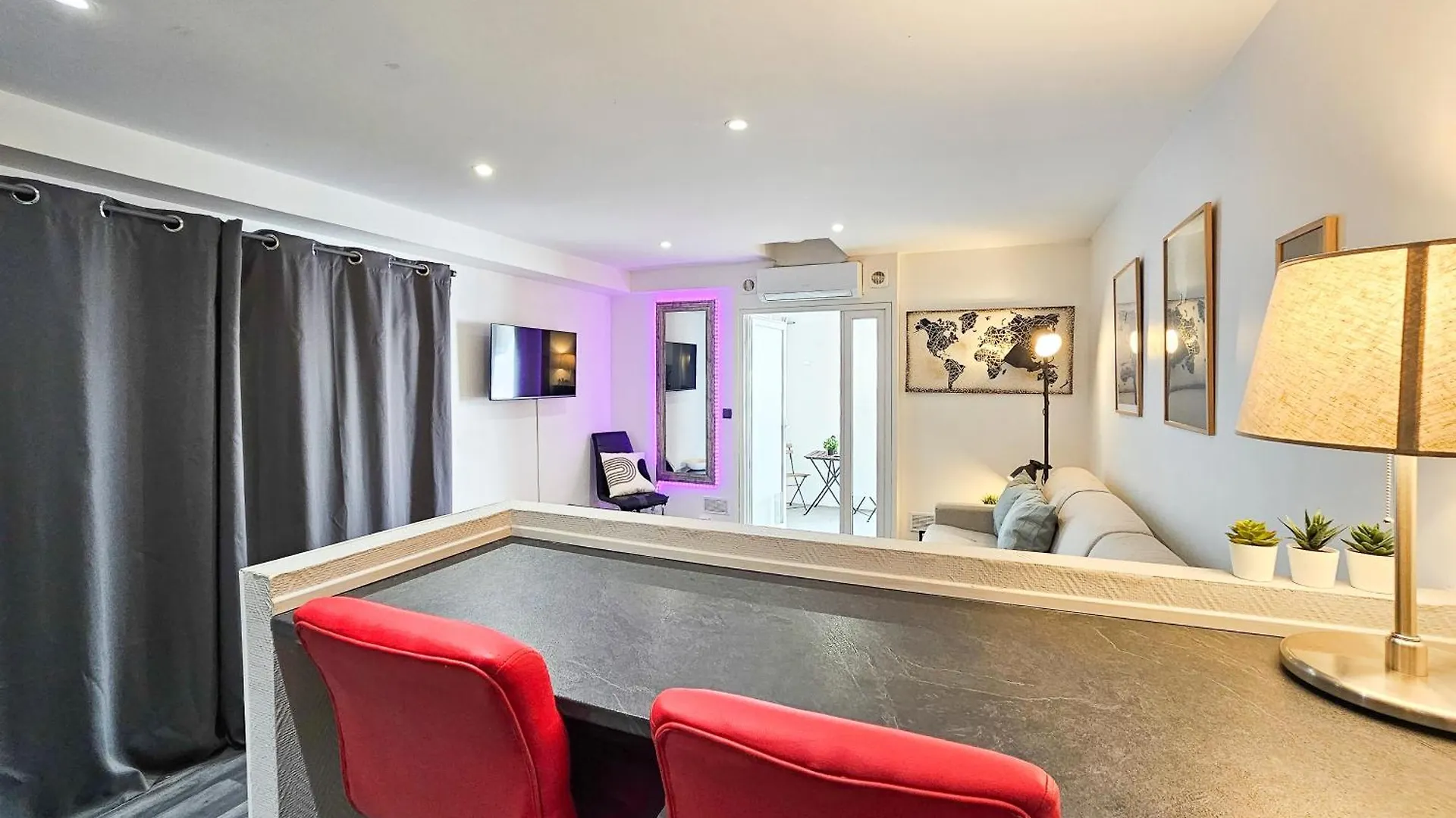 Palace Adly 2 Pers Wifi Ac Sea Nizza Frankreich